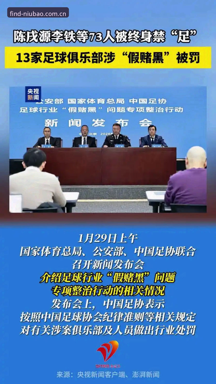 终身禁足与五年禁足有何区别？牛宝体育官方APP带你对比足协第三批名单